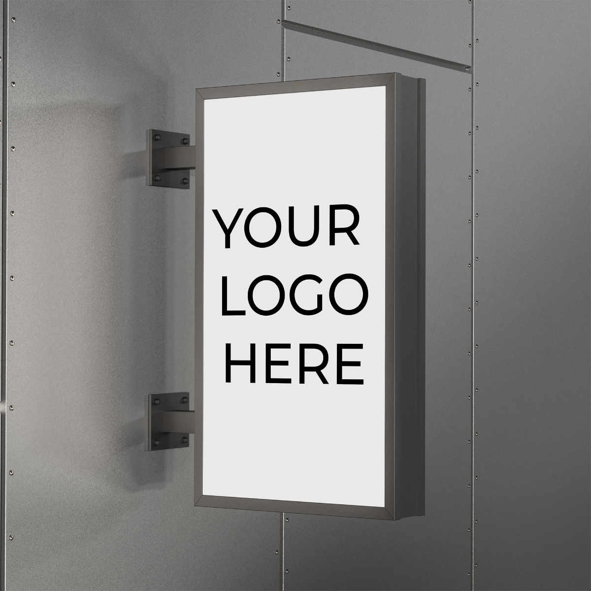 Rectangular LED Light Box – Illuminated Business Sign