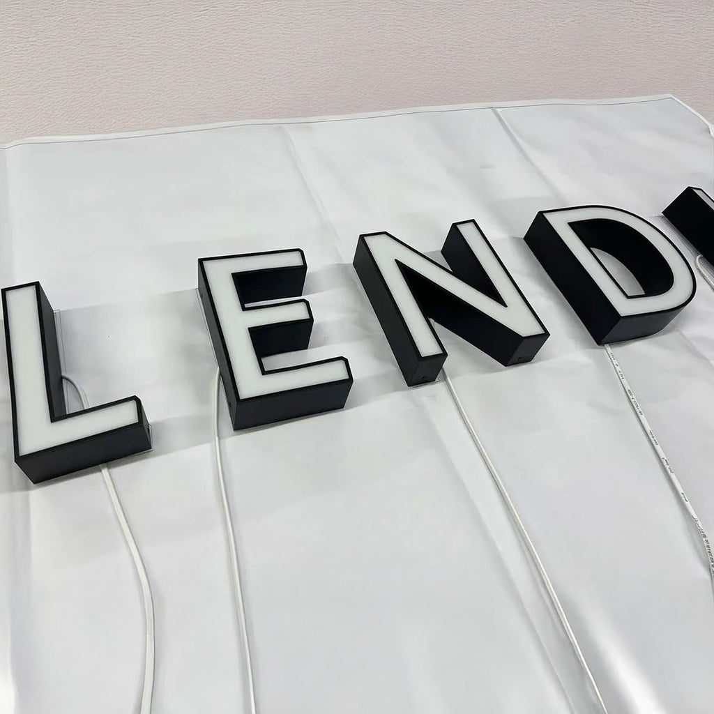 Front Lit LED Channel Letters – Custom 3D Business Sign for Storefront